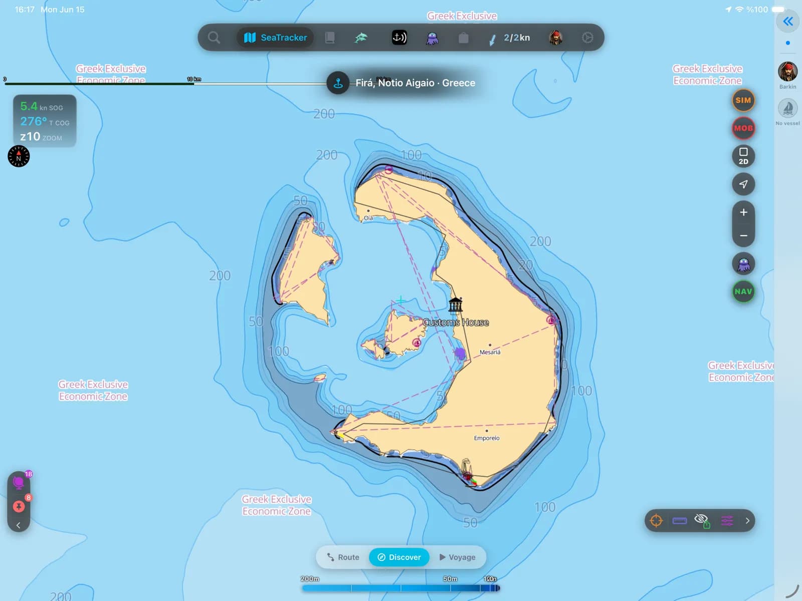 Santorini, Aegean & East Mediterranean